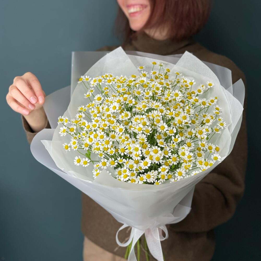 Букет из матрикарии